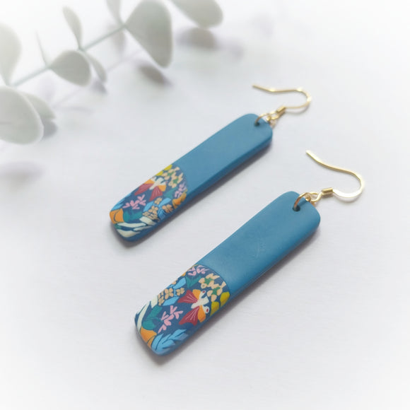 Hothouse Flower Bar Earrings - Limited Edition