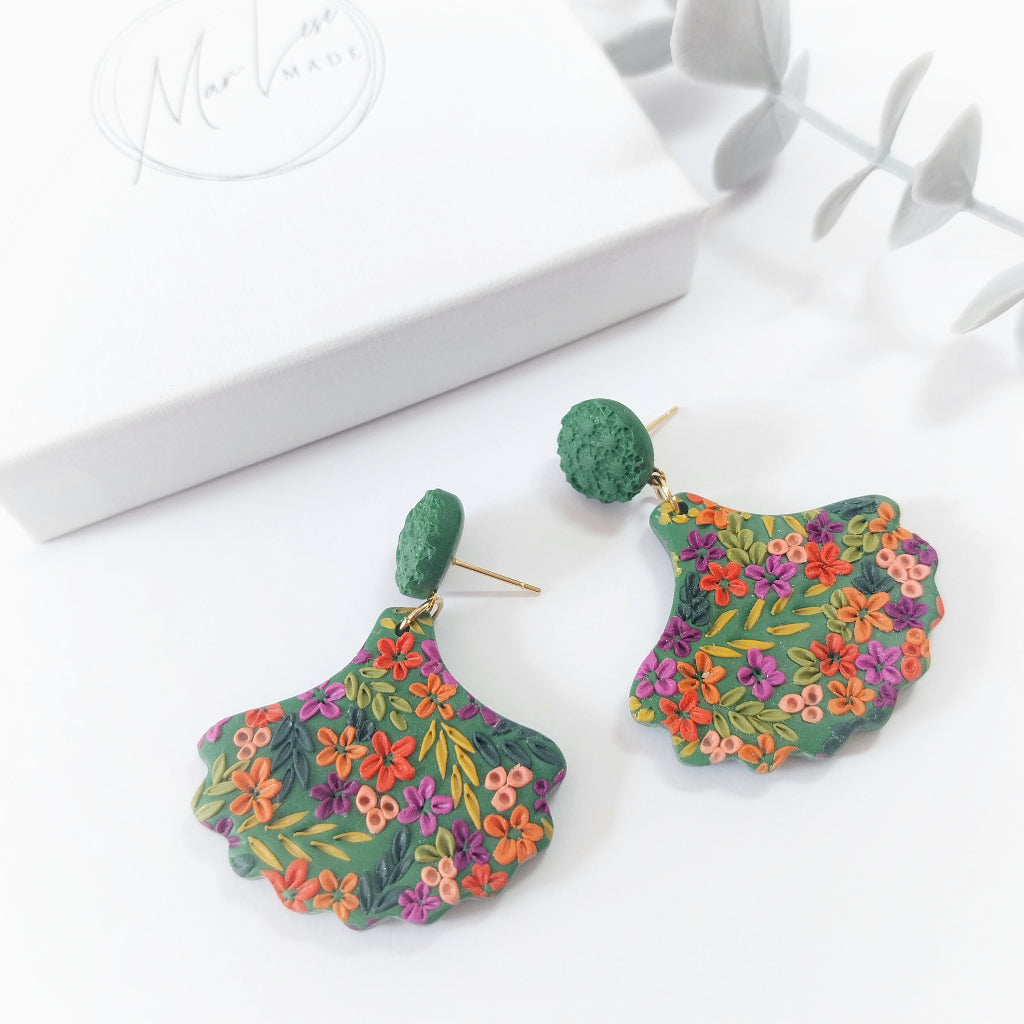 Sophia Statement Earrings - Bramble Bliss