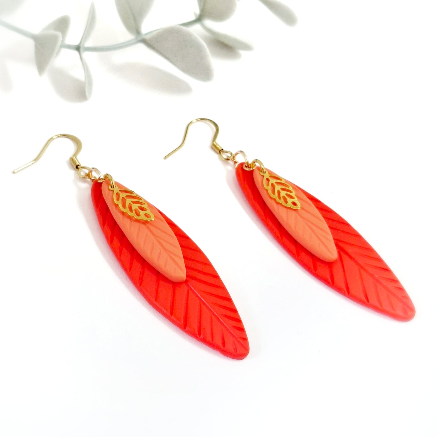 Leah Statement Earring - Tigerlily