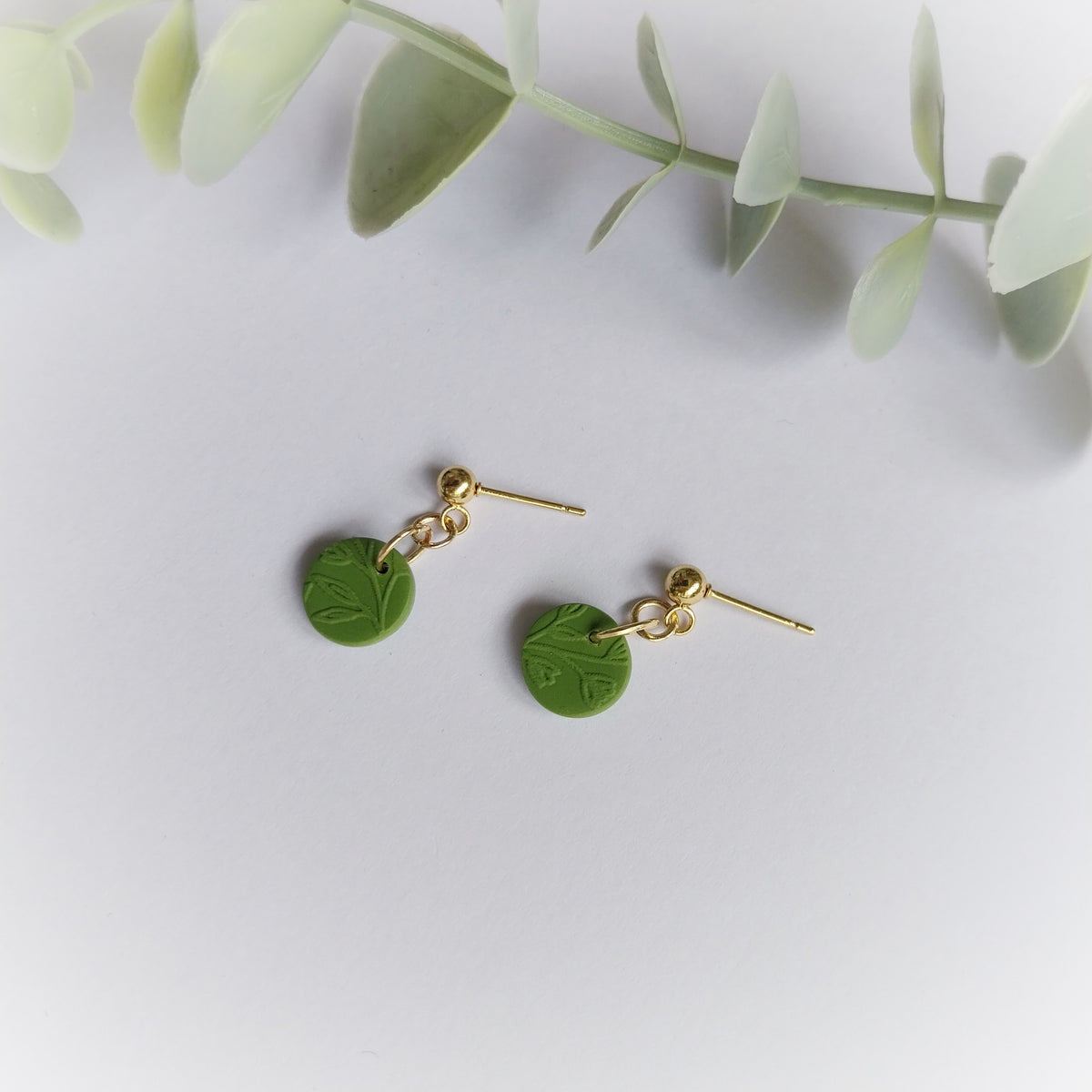 Green M&M Earrings – Green Planet Designs