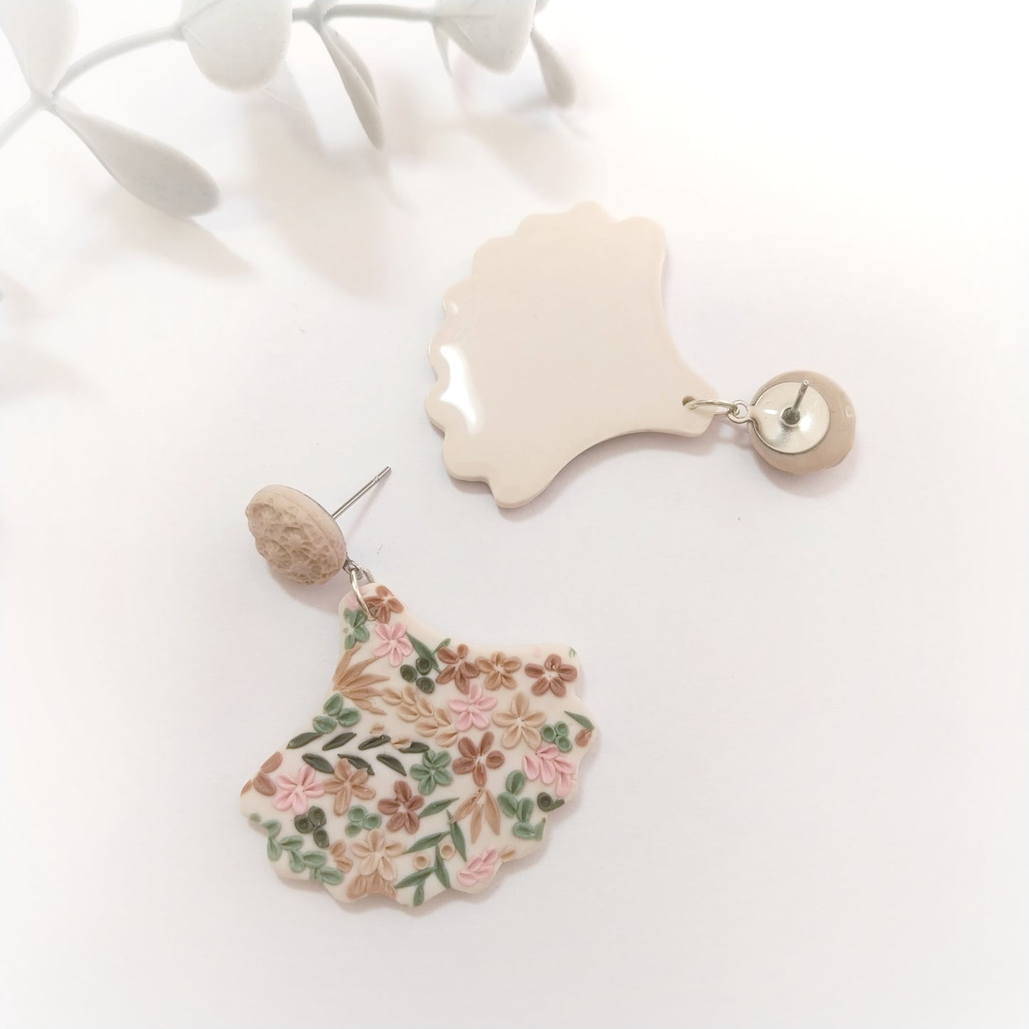 Sophia Statement Earrings - Blush