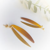 Golden Cutlass Statement earrings