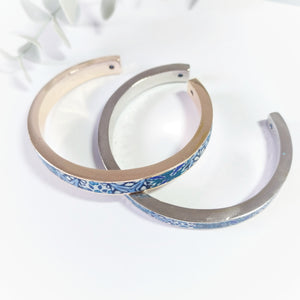 Blue Cuff bracelet