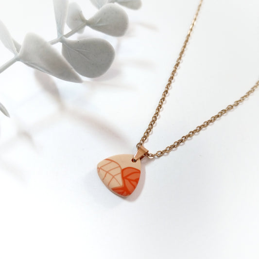 Marga Necklace - Peach