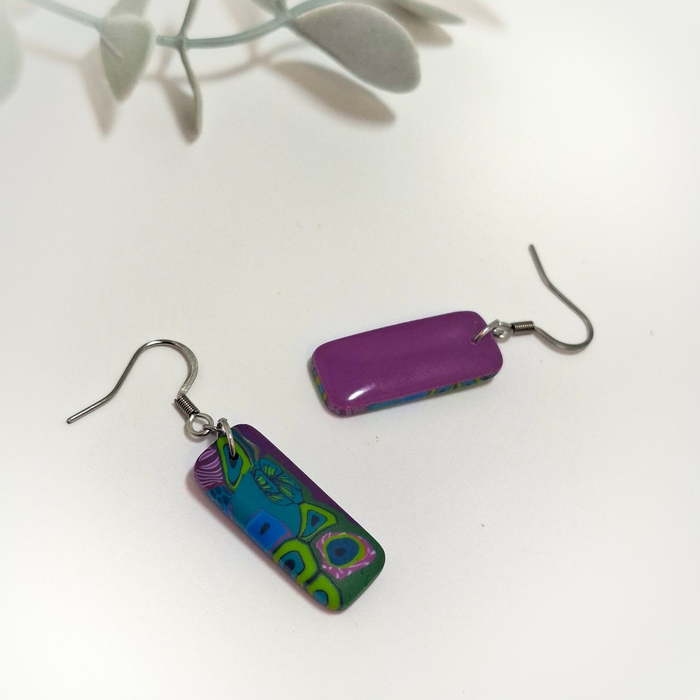 Kate Earring - Peacock