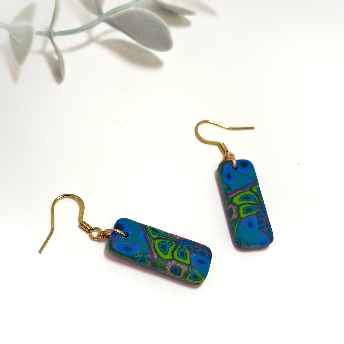 Kate Earring - Peacock