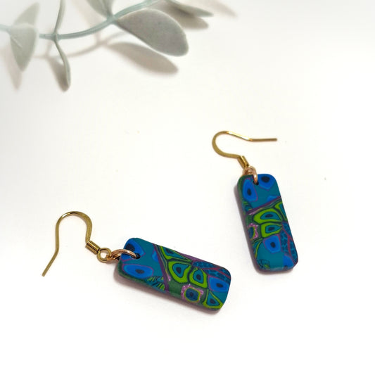 Kate Earring - Peacock