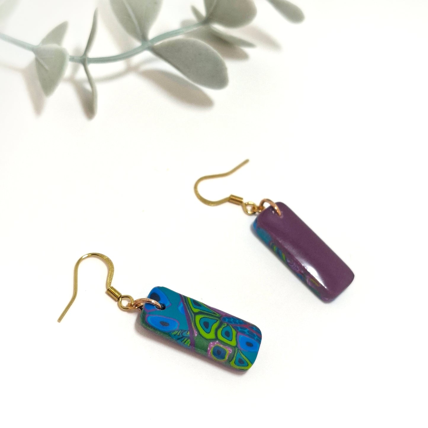 Kate Earring - Peacock