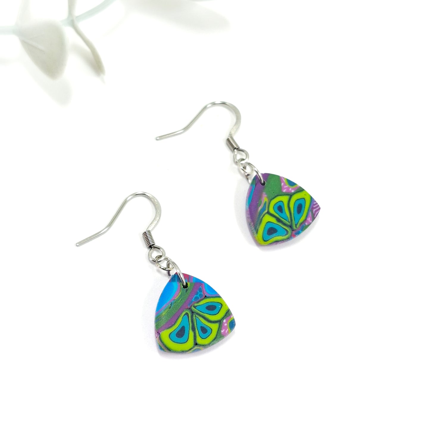 Marga Earring - Peacock