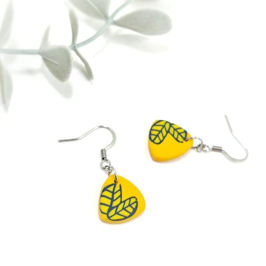 Marga Earring - Mimosa Yellow