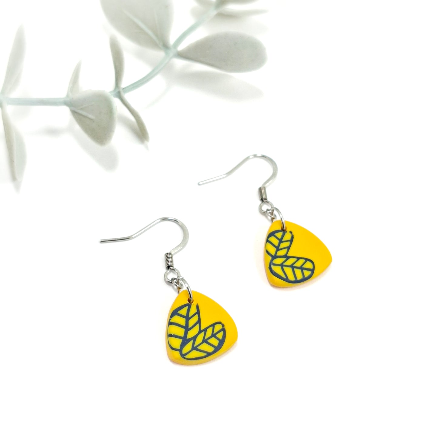 Marga Earring - Mimosa Yellow
