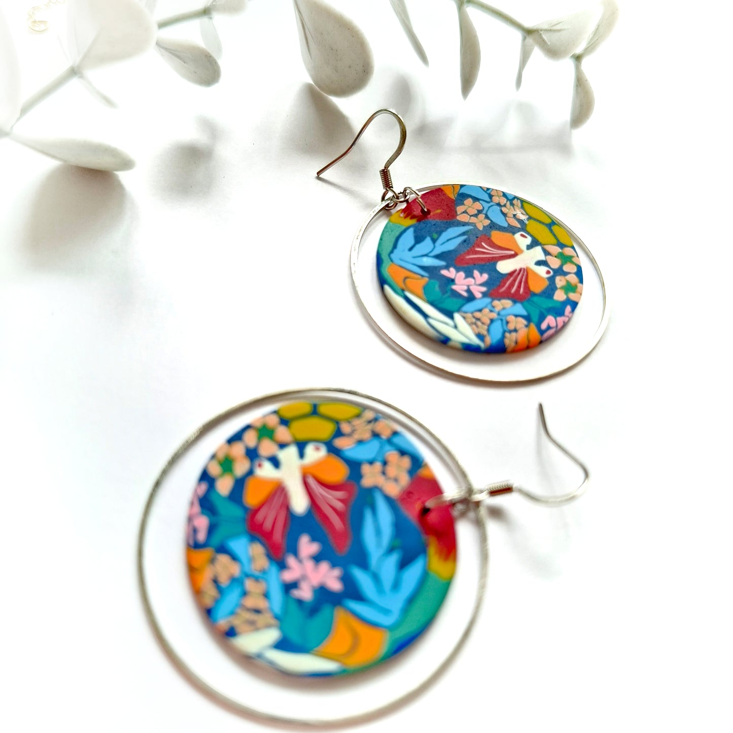 Luna Statement Earrings - Hothouse Flowers