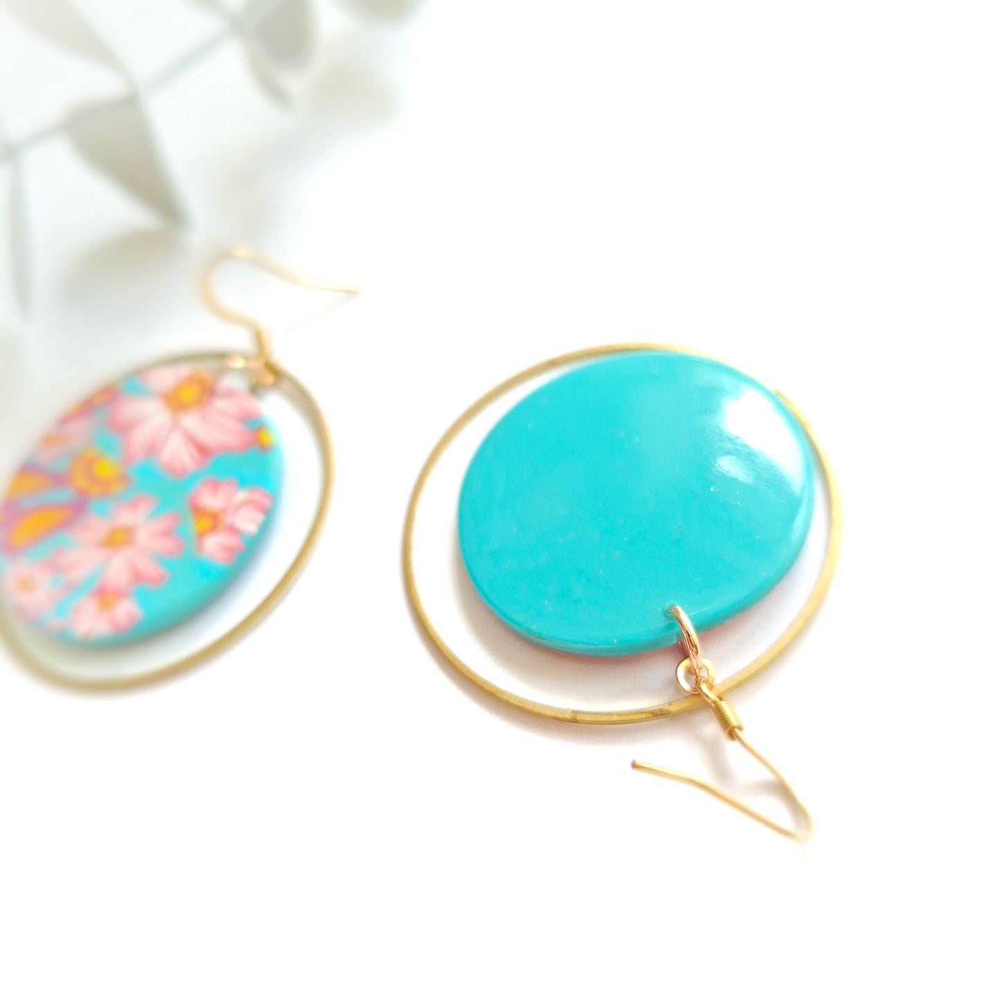 Luna Statement Earrings - Flower Power