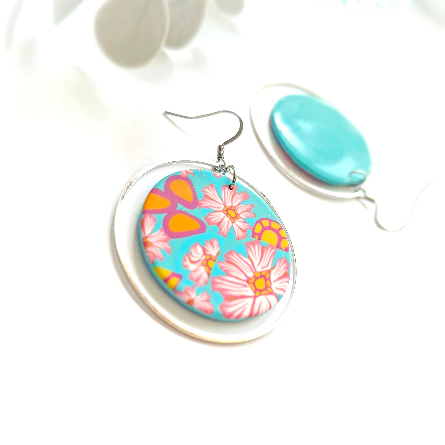 Luna Statement Earrings - Flower Power
