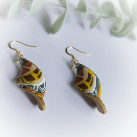Vanessa Earring - Safari