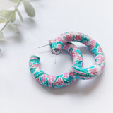 Large patchwork hoops