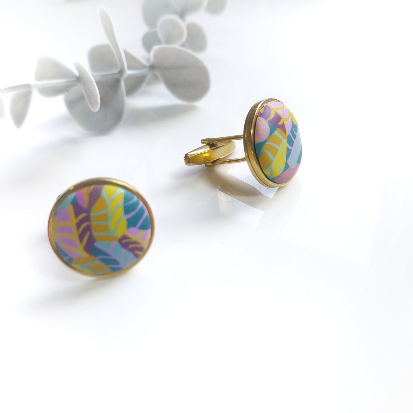 Round Cufflinks