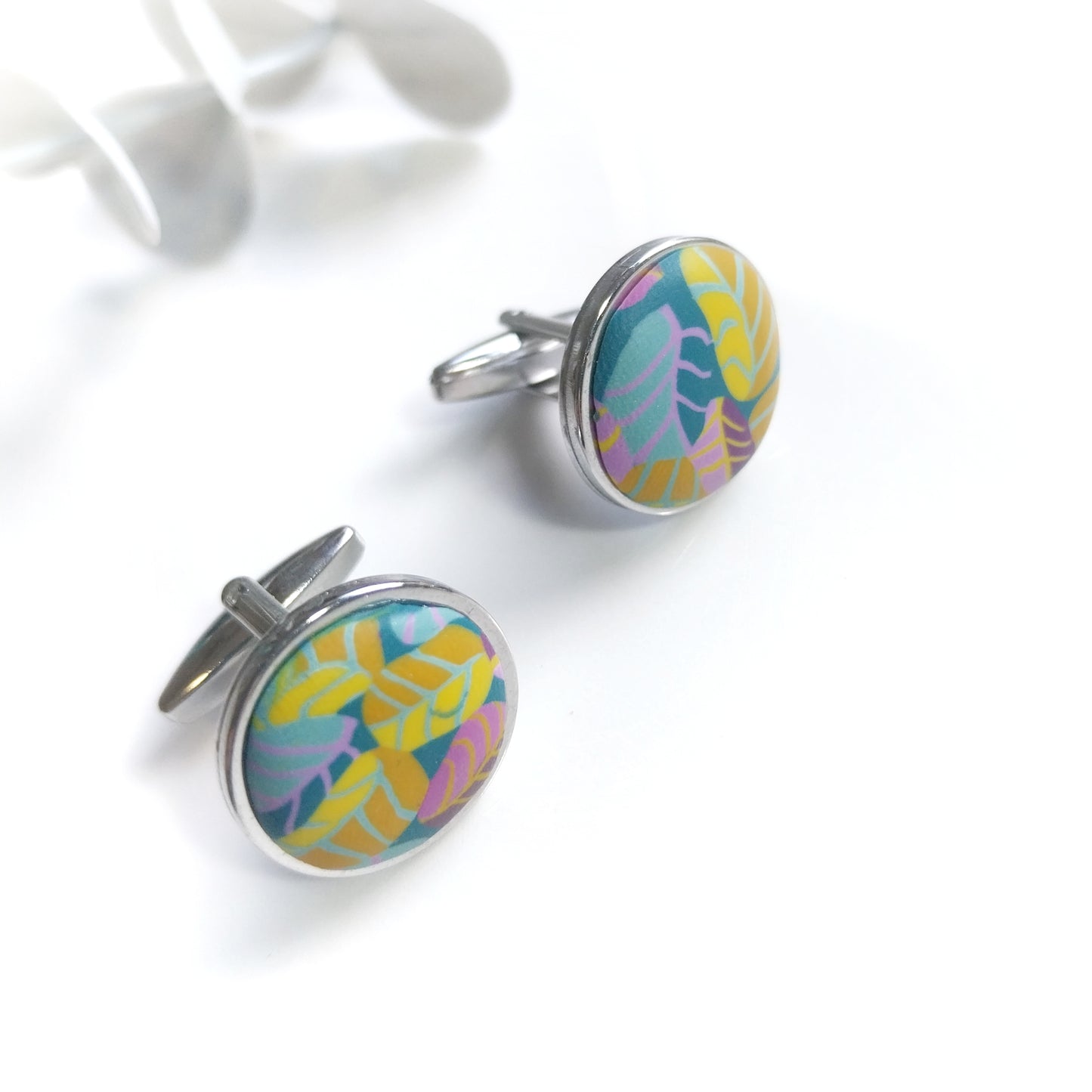 Round Cufflinks