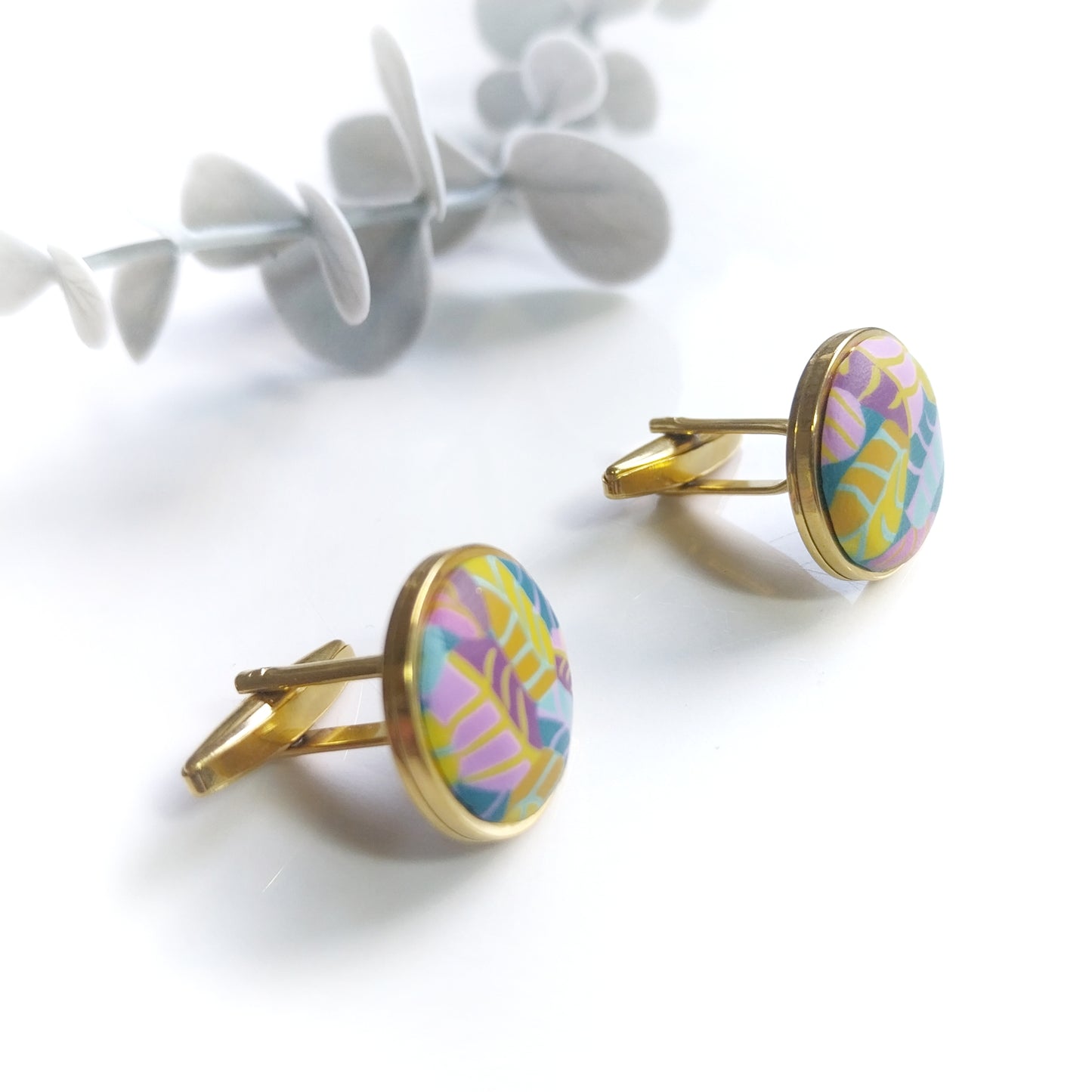 Round Cufflinks