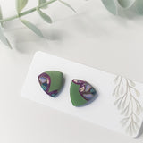 Small Marga Studs - Floral